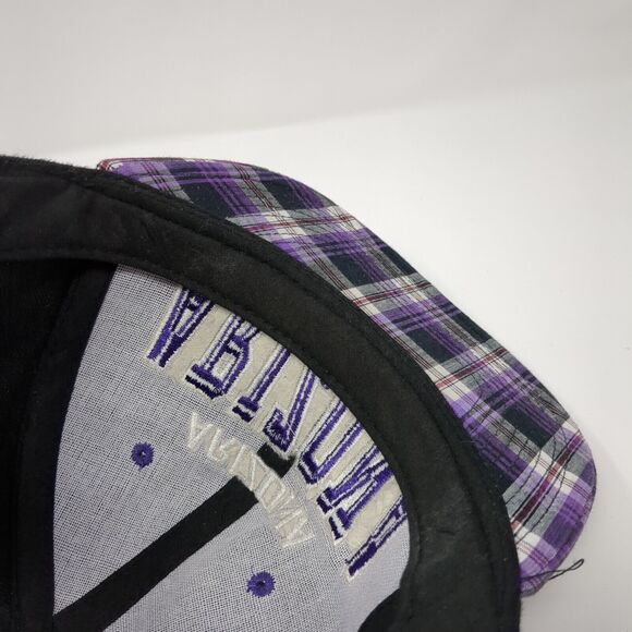 Arizona Snapback Hat Multicolor One Size Adjustable Embroidered Plaid Headline - Picture 7 of 8
